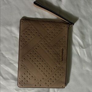 Michael Kors leather clutch EUC
